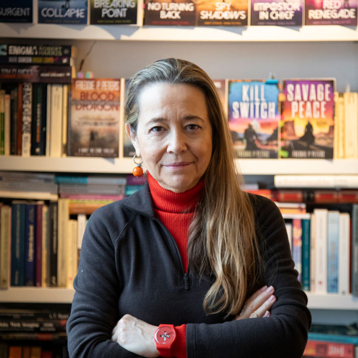 Freddie P Peters Author of fast-paced thrillers